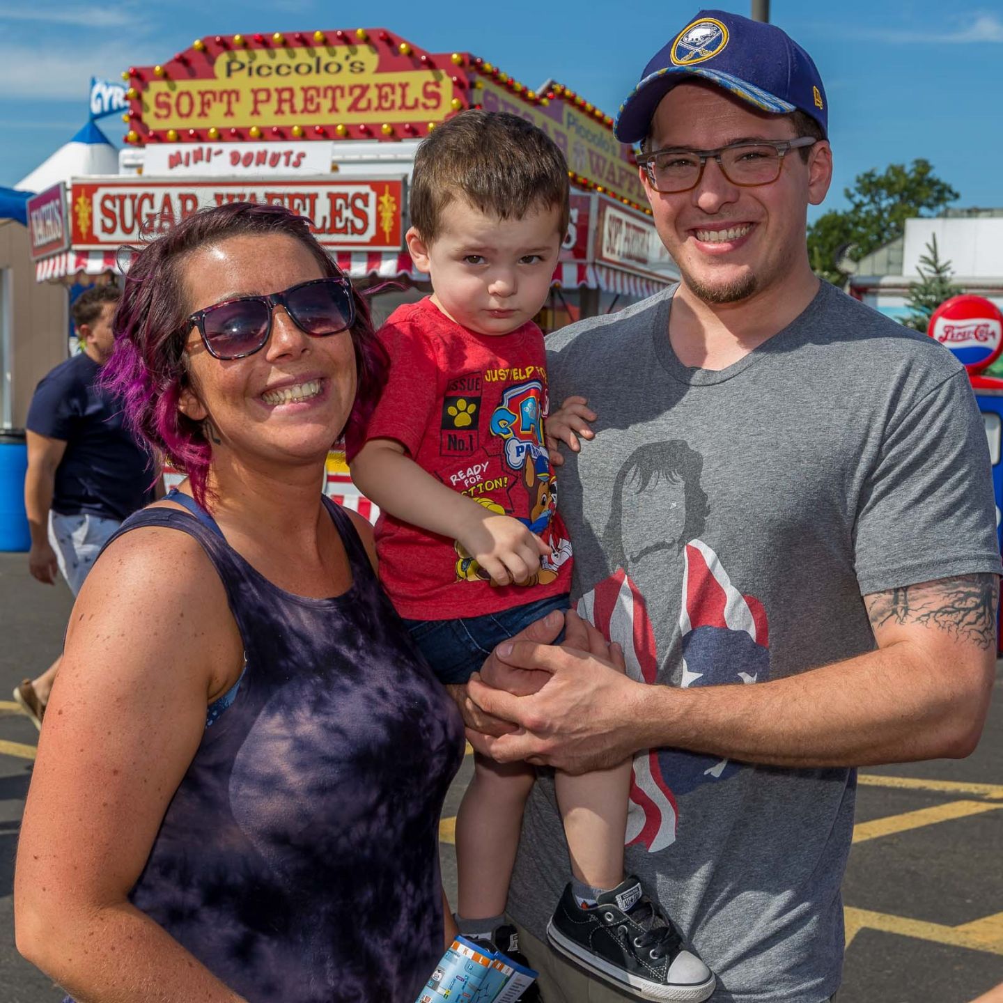 Smiles on Sunday at the Erie County Fair